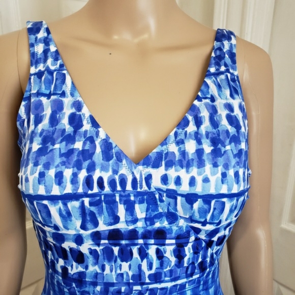 NEW! Tummy-Ctrl Built-In Bra 1-Pc Swimsuit - 6 - Picture 6 of 7